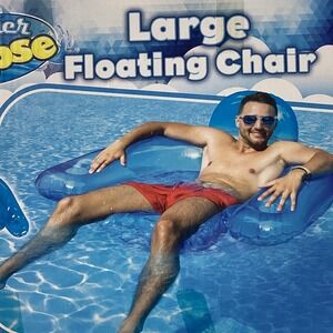 Summer Eclipse Large Floating Chair for Pool Water Chill-Out Relaxing Float